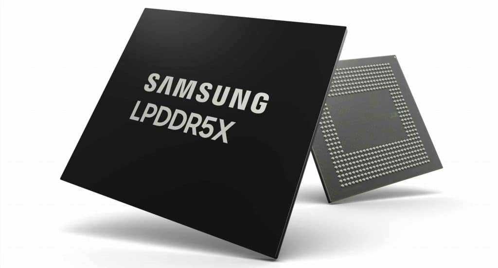 RAM LPDDR5X da Samsung (Imagem: divulgação/Samsung)