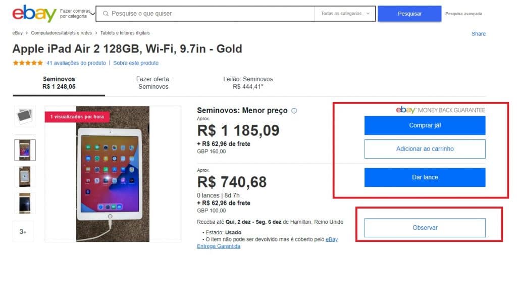 Como funciona o eBay Brasil