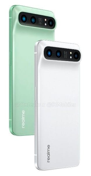 Leaked images reveal the rear of the Realme GT 2 Pro