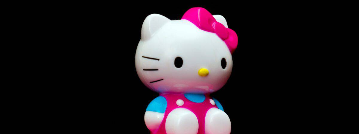 Boneca da Hello Kitty, também nome de um grupo de Ransomware