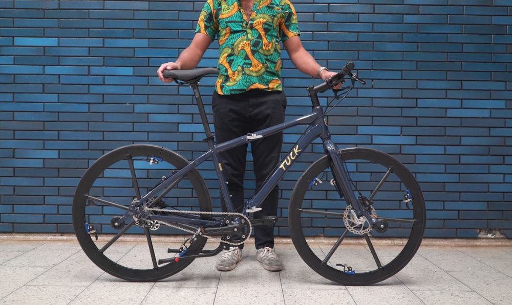 Criador da Tuck Bike, Alex Animashaun
