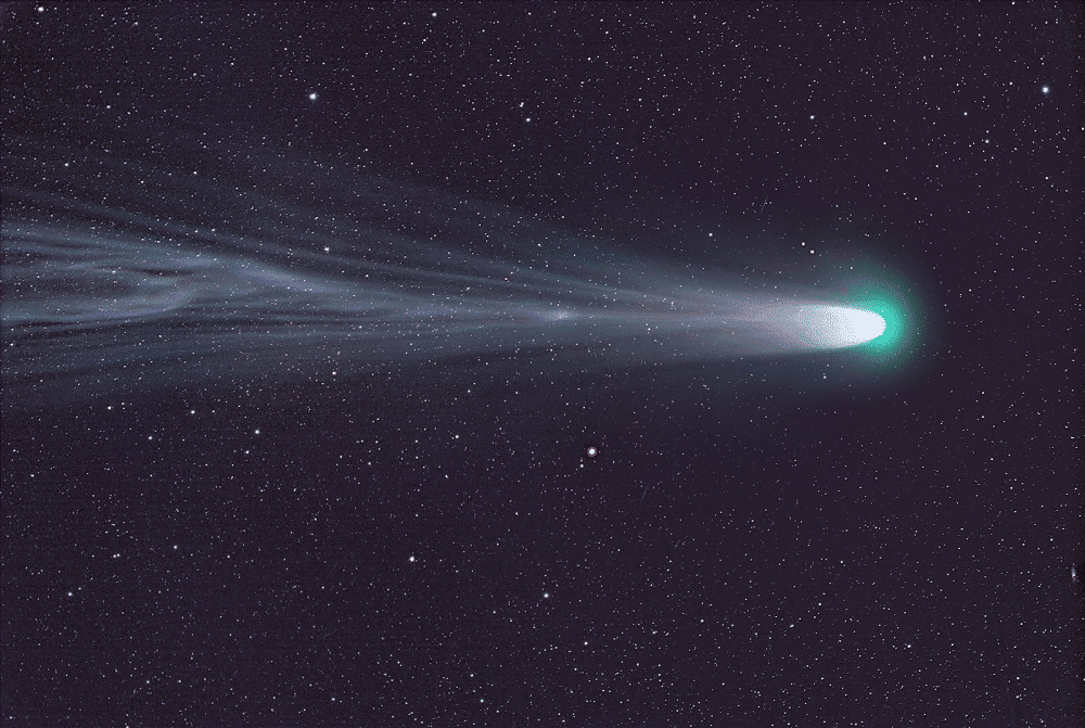 Cometa Leonard registrado en Namibia