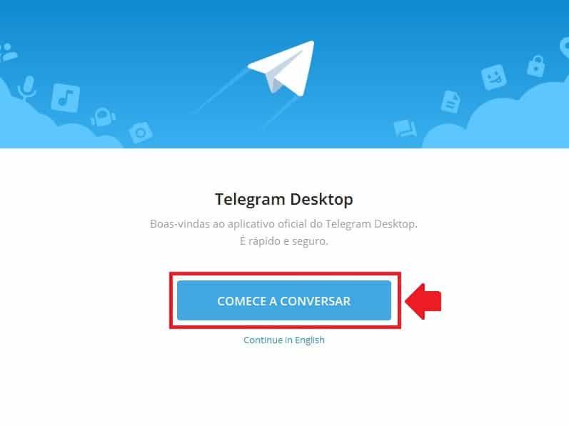 Como instalar o Telegram Desktop