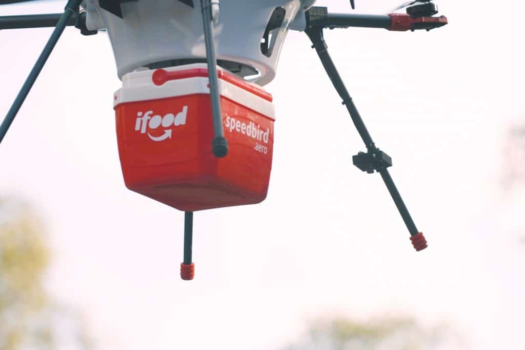 iFood mulai melakukan pengiriman dengan drone di Timur Laut