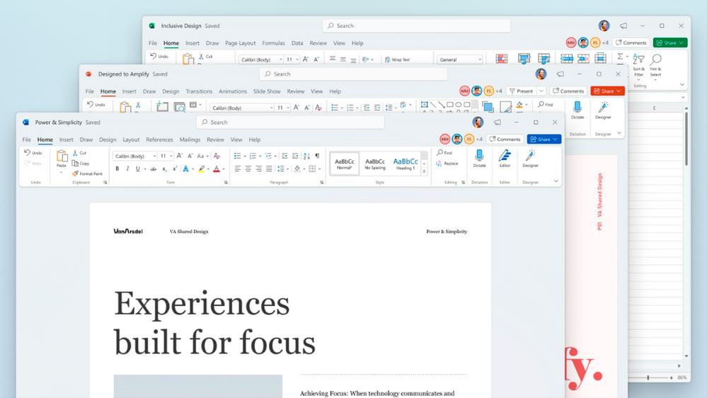Nova interface do Office é inspirada no Windows 11