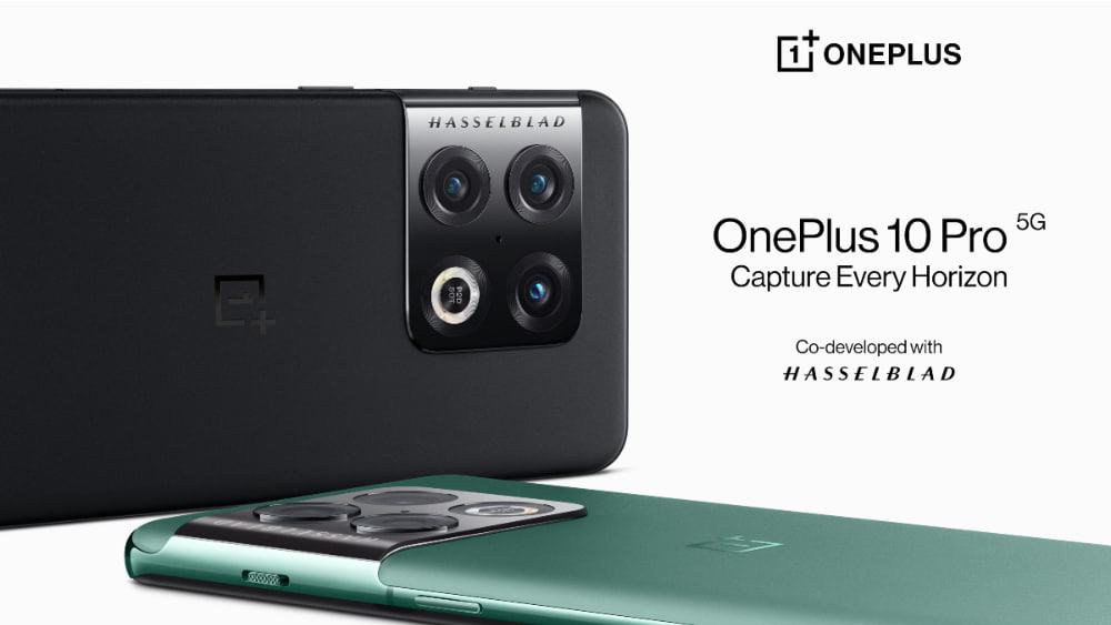 Design do OnePlus 10 Pro