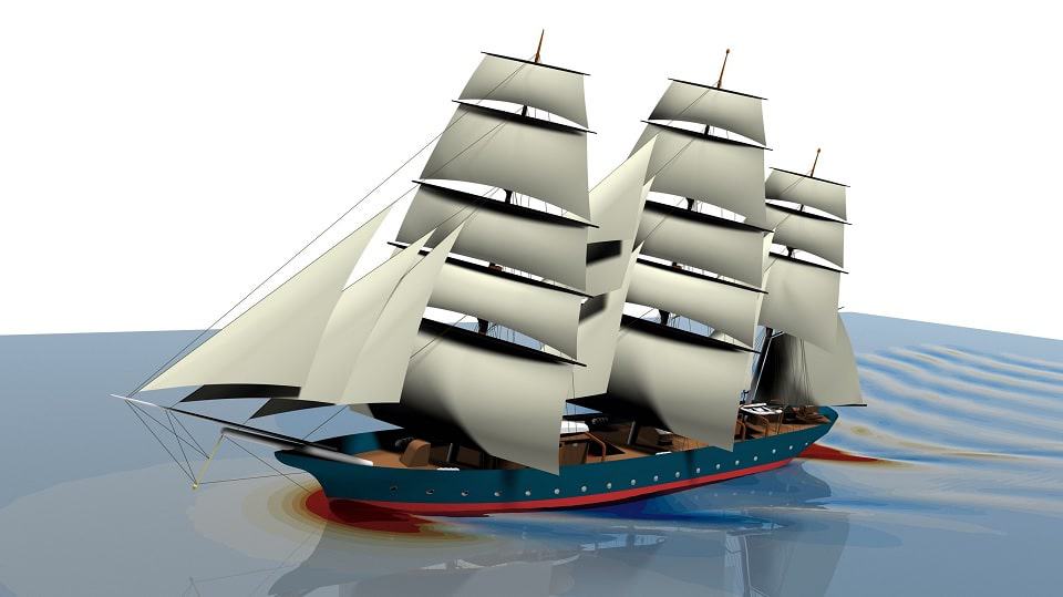 Prototype zero-emission sailboat EcoClipper500