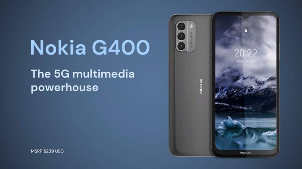 Nokia G400 (Image: Disclosure/Global HMD)