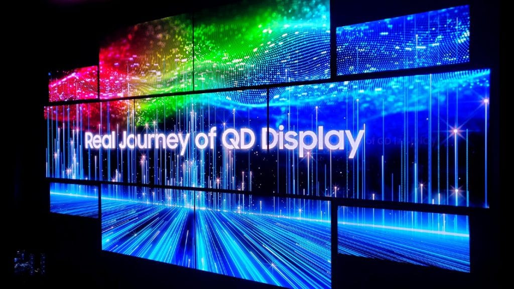 Samsung's QD-OLED TV uses Quantum Dot OLED technology, created by the company