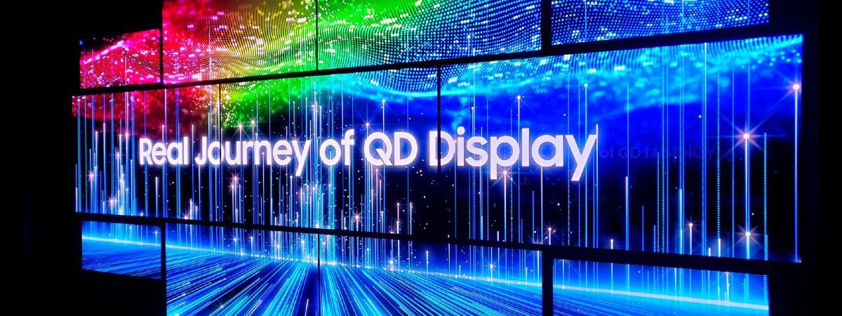 TV QD-OLED da Samsung usa tecnologia Quantum Dot OLED, criada pela empresa