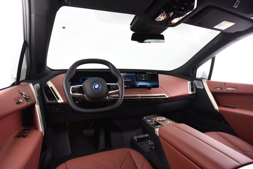 Interior do BMW iX