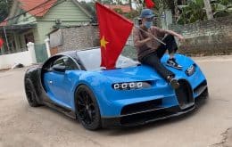 Youtubers vietnamitas criam seu próprio Bugatti Chiron