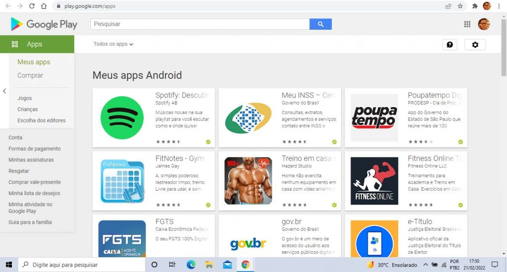 Download Google Play Store para PC - Google Play Store