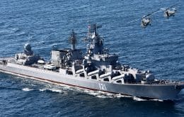 Navio-almirante russo abatido por ucranianos pode ser a maior vitória naval desde a Segunda Guerra