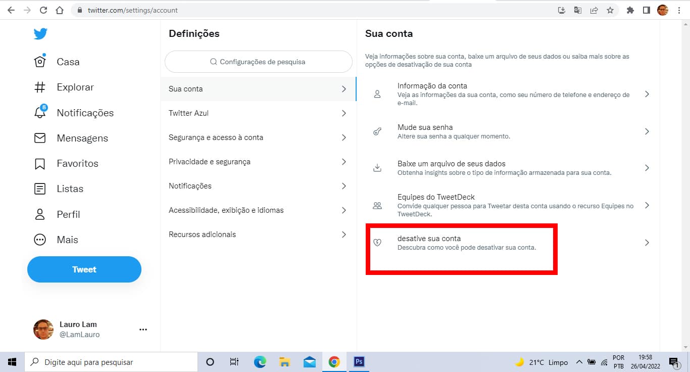 Cansou do Twitter? Veja como desativar a conta na rede social de Musk