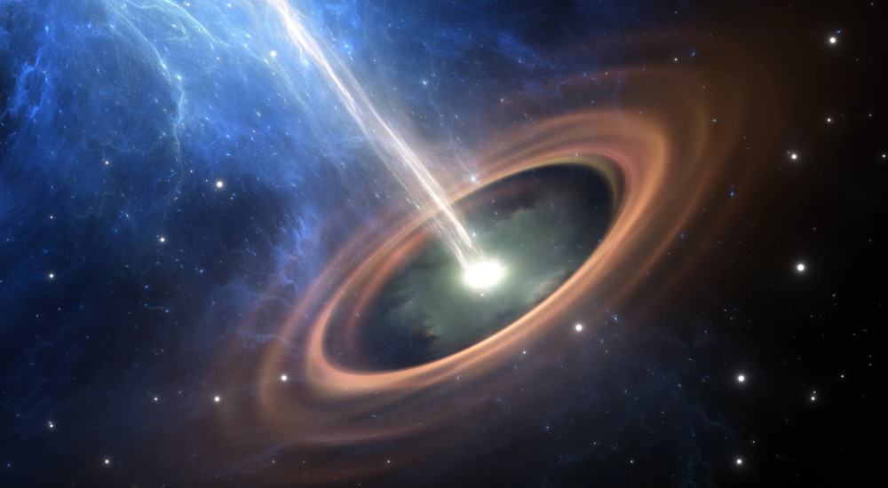 buraco negro engolindo estrela