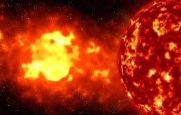Erupção solar do tipo mais violento é registrada pela NASA