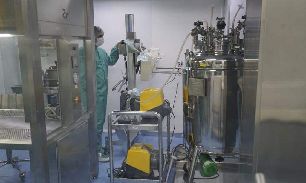 Photo of Fiocruz's laboratory