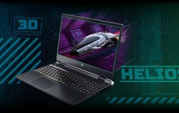 Notebook gamer Predator Helios 300 SpatialLabs Edition da Acer