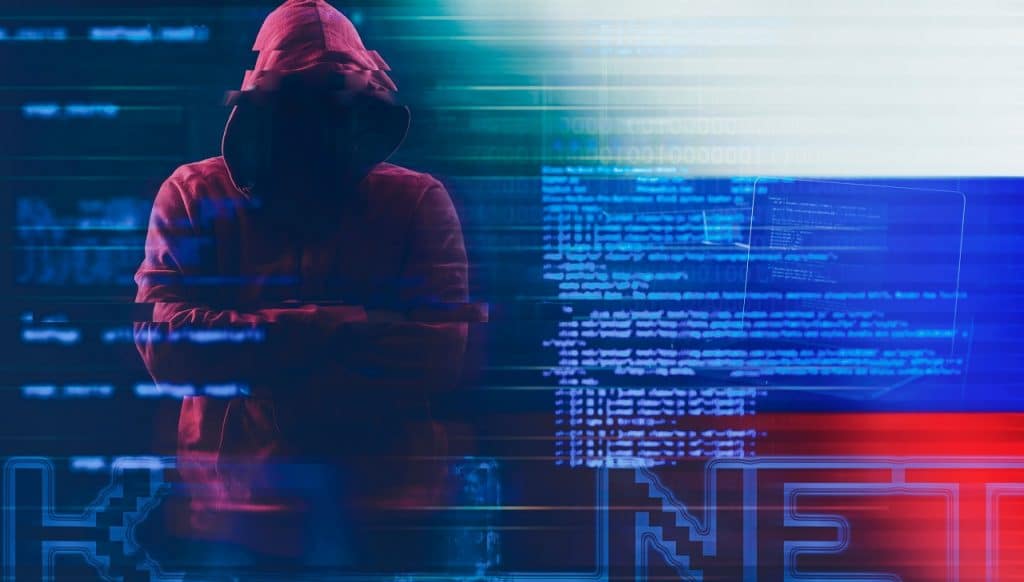 Imagem-conceito referente a matéria sobre hackers russos