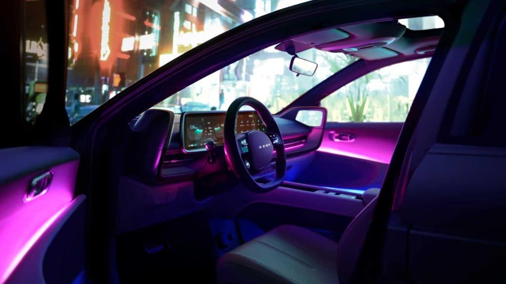 Design interno do Ioniq 6