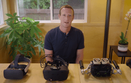 Mark Zuckerberg mostra protótipos de óculos para realidade virtual e aumentada