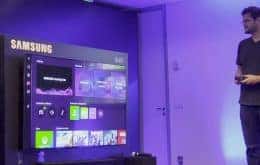 Samsung demonstra Gaming Hub, que permite jogar na TV sem um console