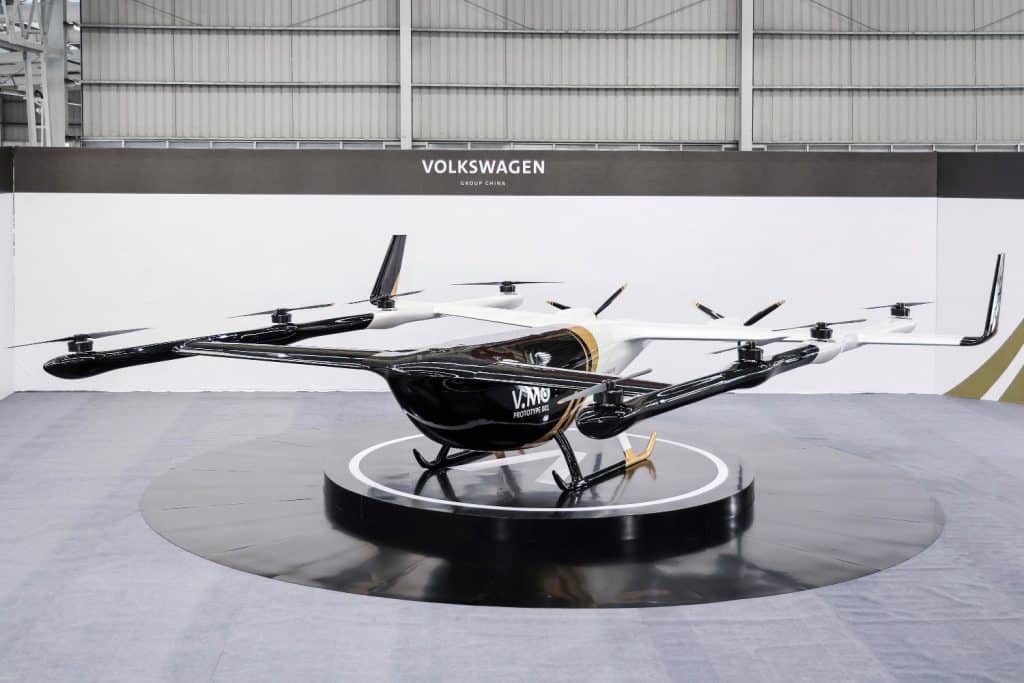 Volkswagen apresenta o seu primeiro drone de passageiros autônomo e elétrico