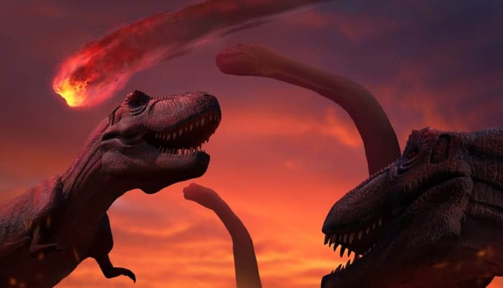 Oque acontece no final do dinossauro do Google
