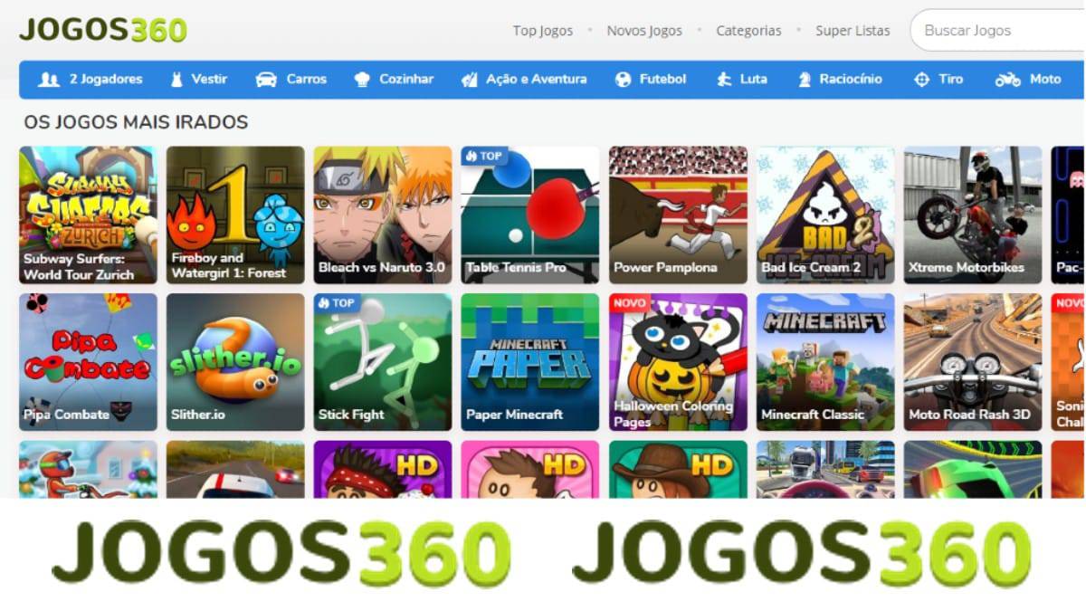 Jogos tipo Roblox no Jogos 360