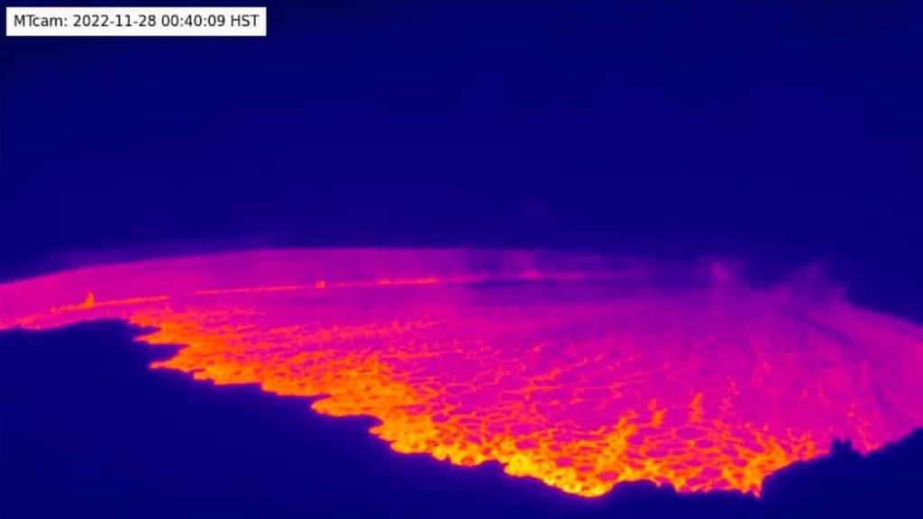 Maior vulcão do mundo em erupção