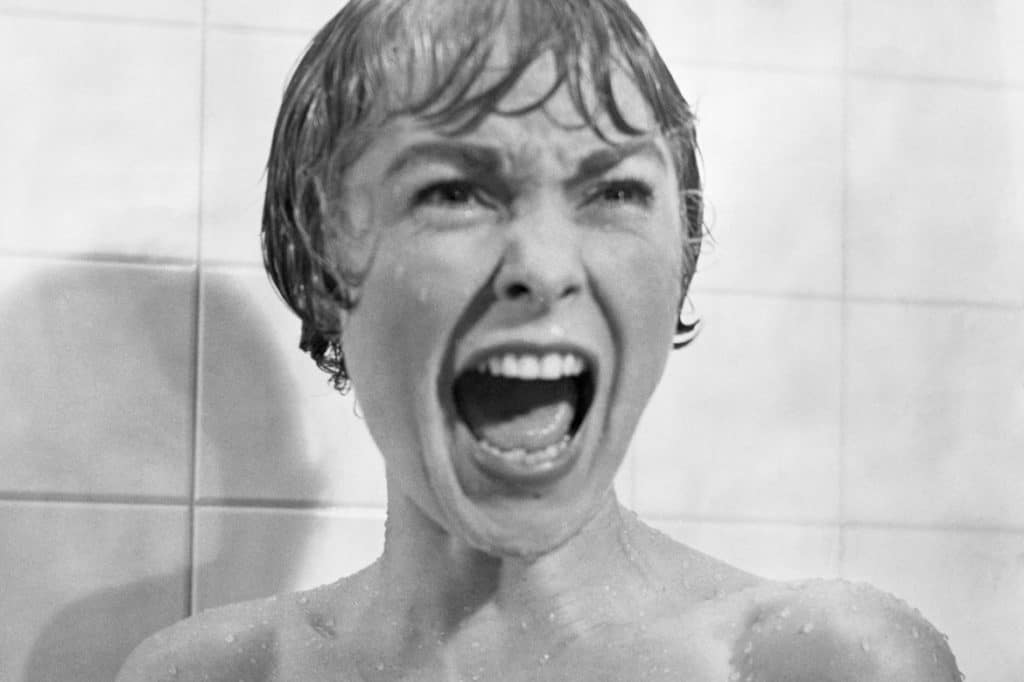 Janet Leigh como Marion Crane em "Psicose"