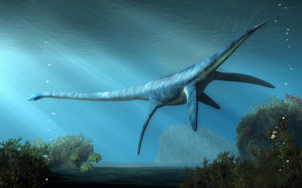Descubrimiento del primer dinosaurio capaz de nadar