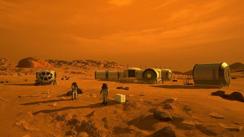 habitat-humano-em-marte Quais são os melhores lugares para pousar humanos em Marte?