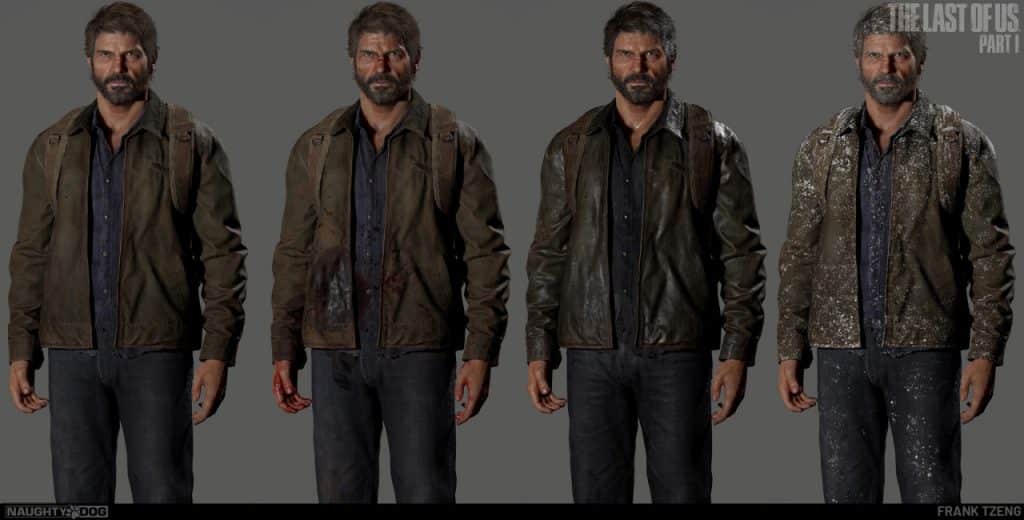 Joel em The Last of Us - Part 1. Imagem: Frank Tzeng/Naught Dog