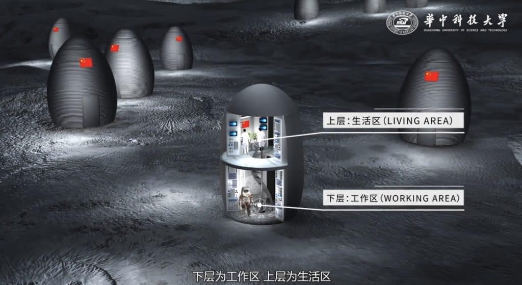 base-lunar-da-China-1024x559 China pretende pousar astronautas na Lua até 2030
