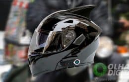 Motociclistas usam ‘capacete Bluetooth’ e isso é um problema