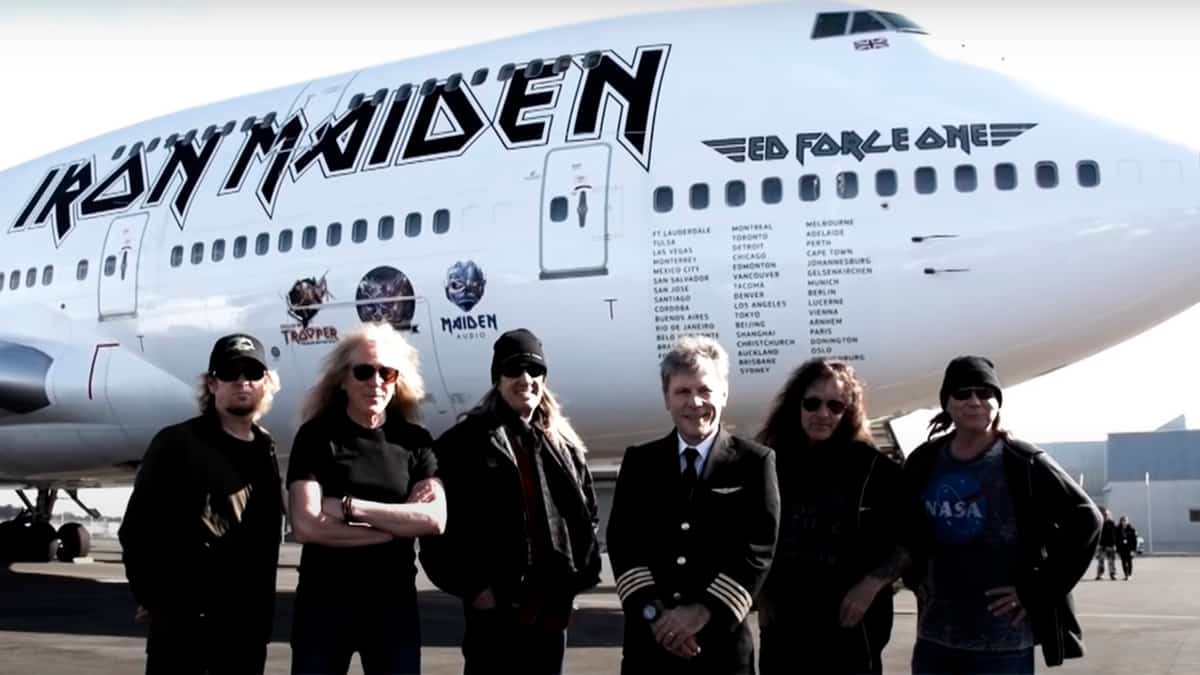 Dia do Rock: como era o avião do Iron Maiden? - Olhar Digital
