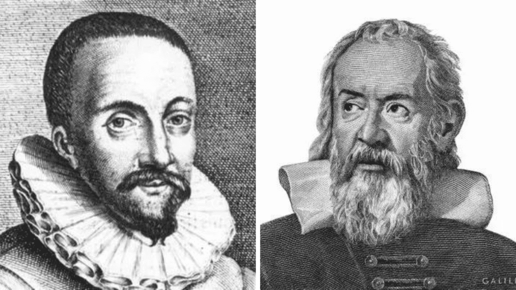 Hans Lippershey and Galileo Galilei
