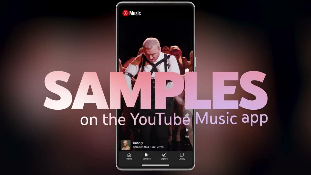 YouTube Music lanza «Samples», inspirado en TikTok
