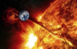 Jato de plasma canibal ejetado pelo Sol agrava tempestade geomagnética esperada na Terra